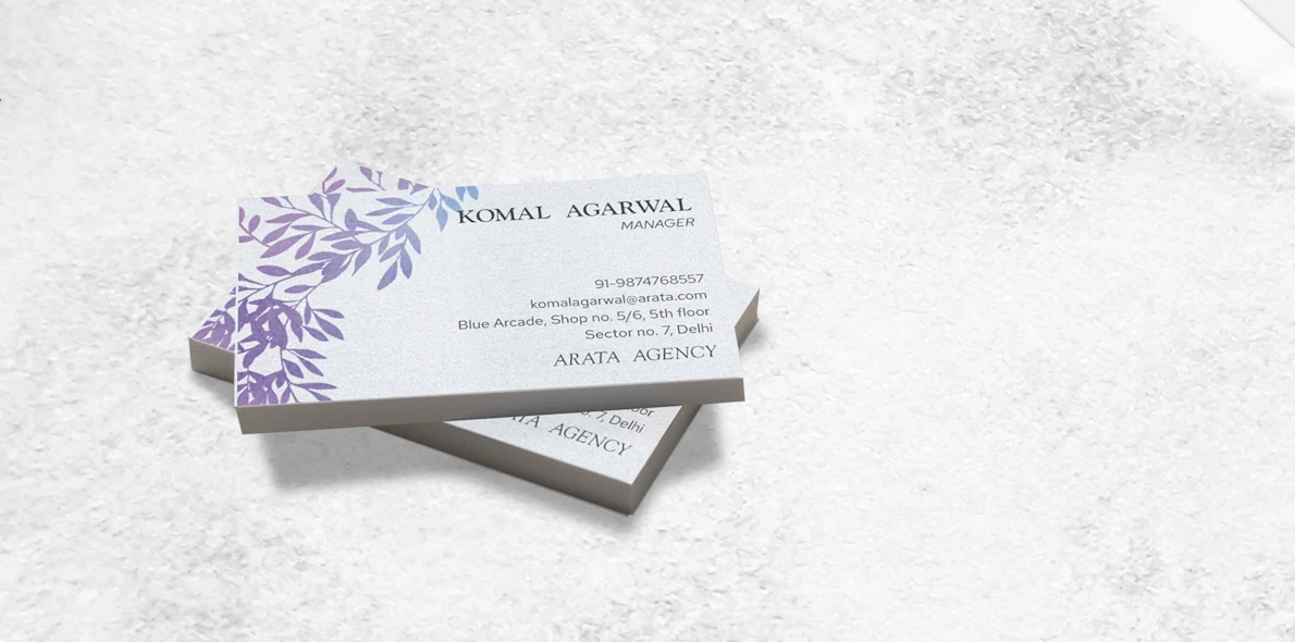 Pearl Visiting Cards