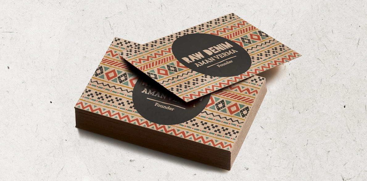 Kraft Visiting Cards