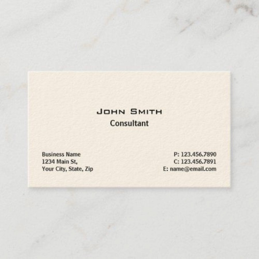 Classic Visiting Cards