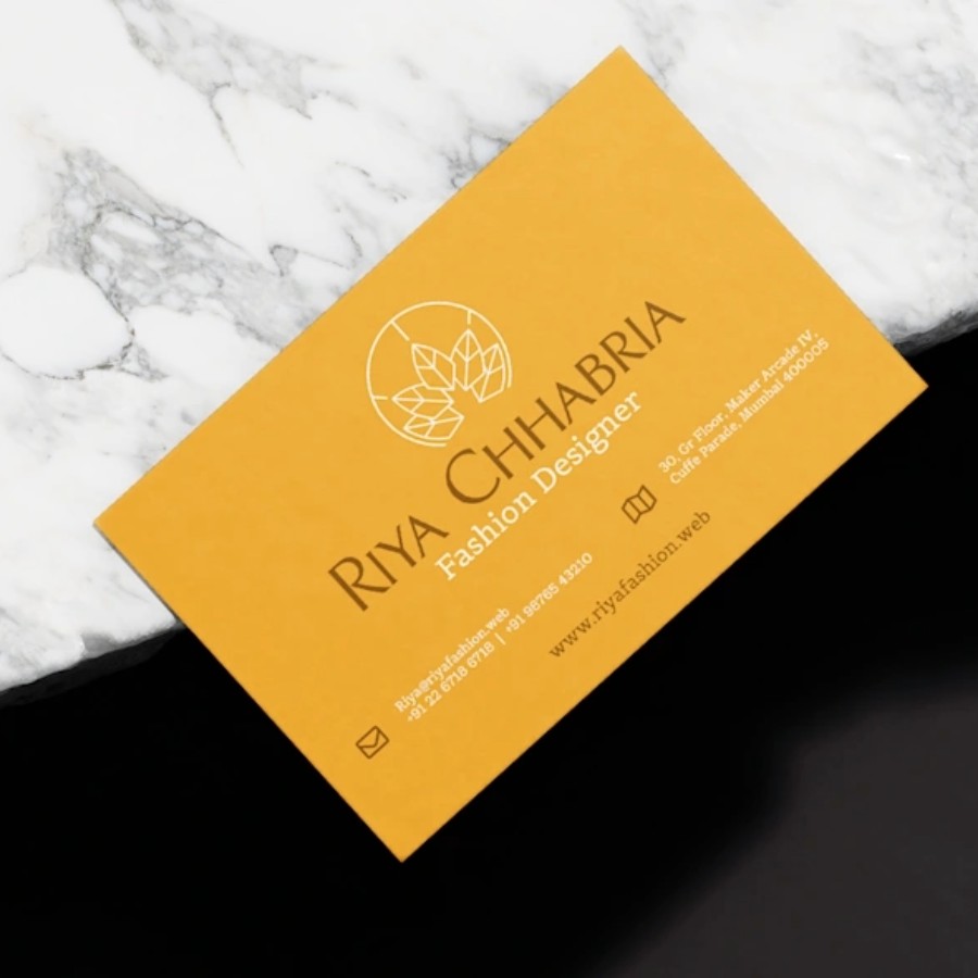 Velvet Touch Visiting Cards